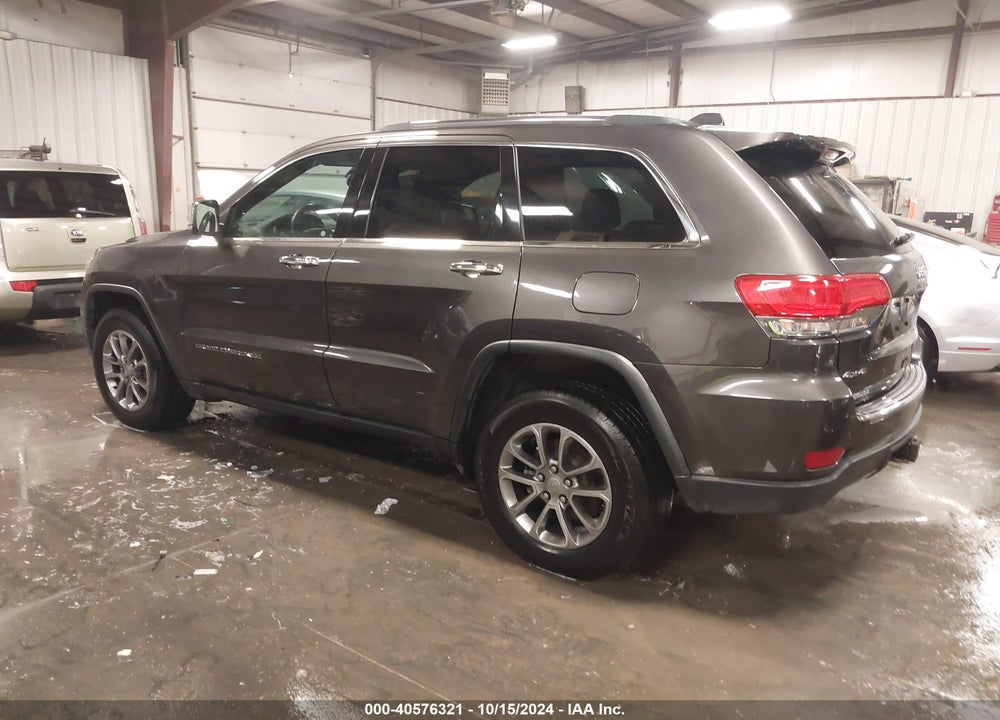 2016 JEEP GRAND CHEROKEE LIMITED VIN: 1C4RJFBG0GC367622