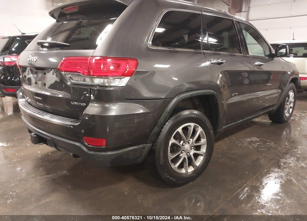 2016 JEEP GRAND CHEROKEE LIMITED VIN: 1C4RJFBG0GC367622