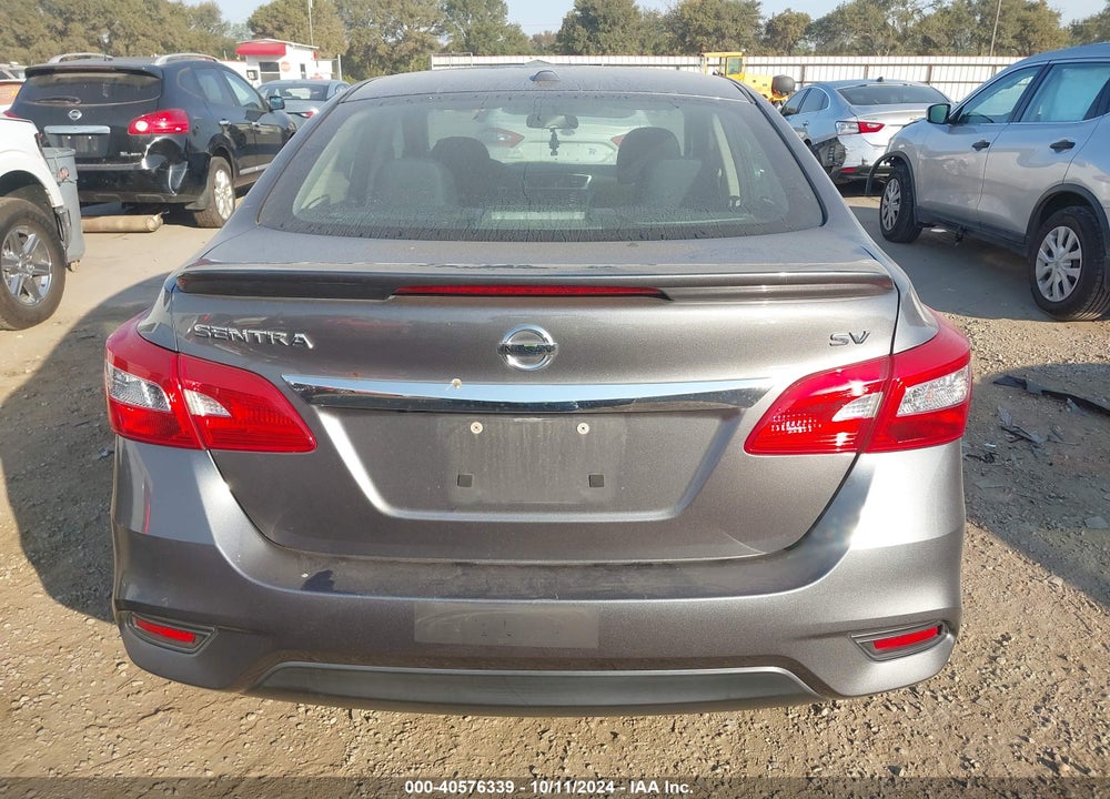 2018 NISSAN SENTRA SV VIN: 3N1AB7AP7JY316377