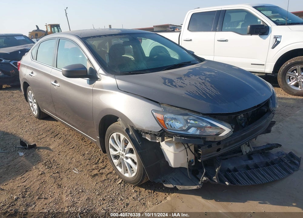 2018 NISSAN SENTRA SV VIN: 3N1AB7AP7JY316377