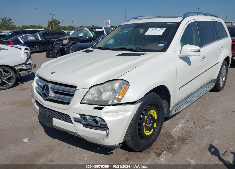 2011 MERCEDES-BENZ GL 450 4MATIC VIN: 4JGBF7BE4BA713193