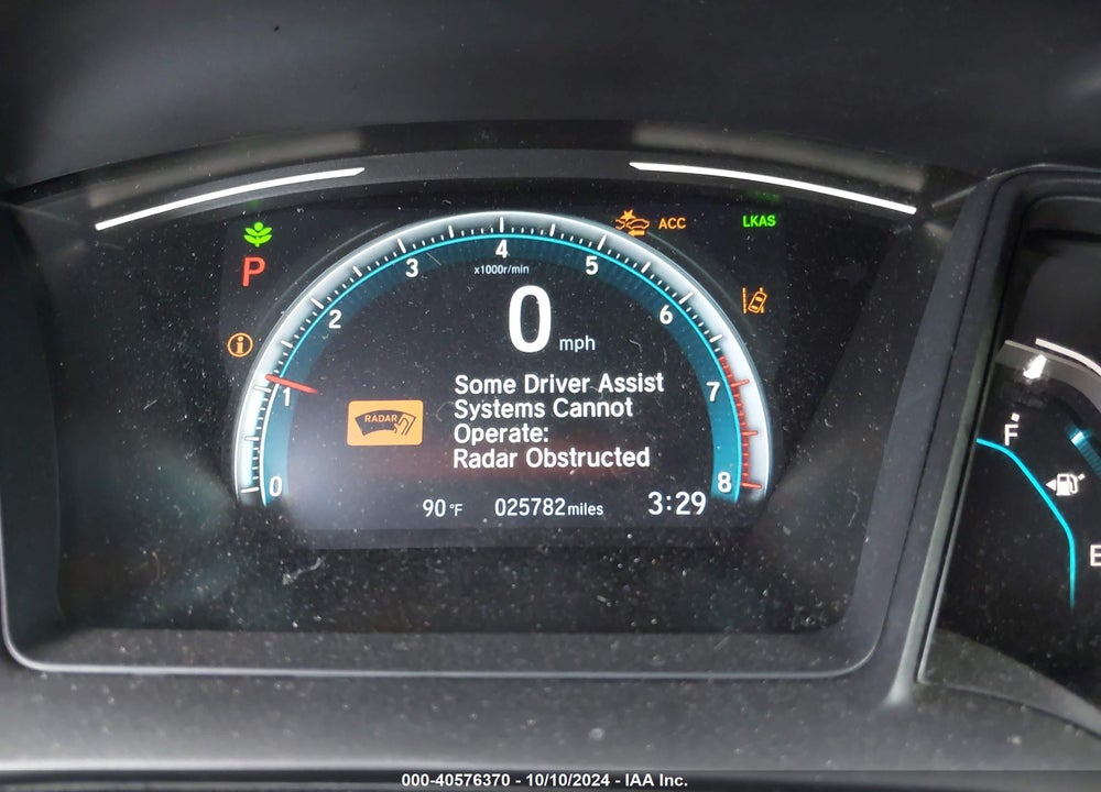 2021 HONDA CIVIC LX VIN: 19XFC2F64ME201423