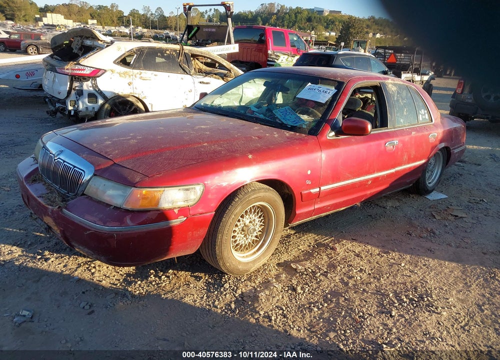 2001 MERCURY GRAND MARQUIS GS VIN: 2MEFM74W31X699695
