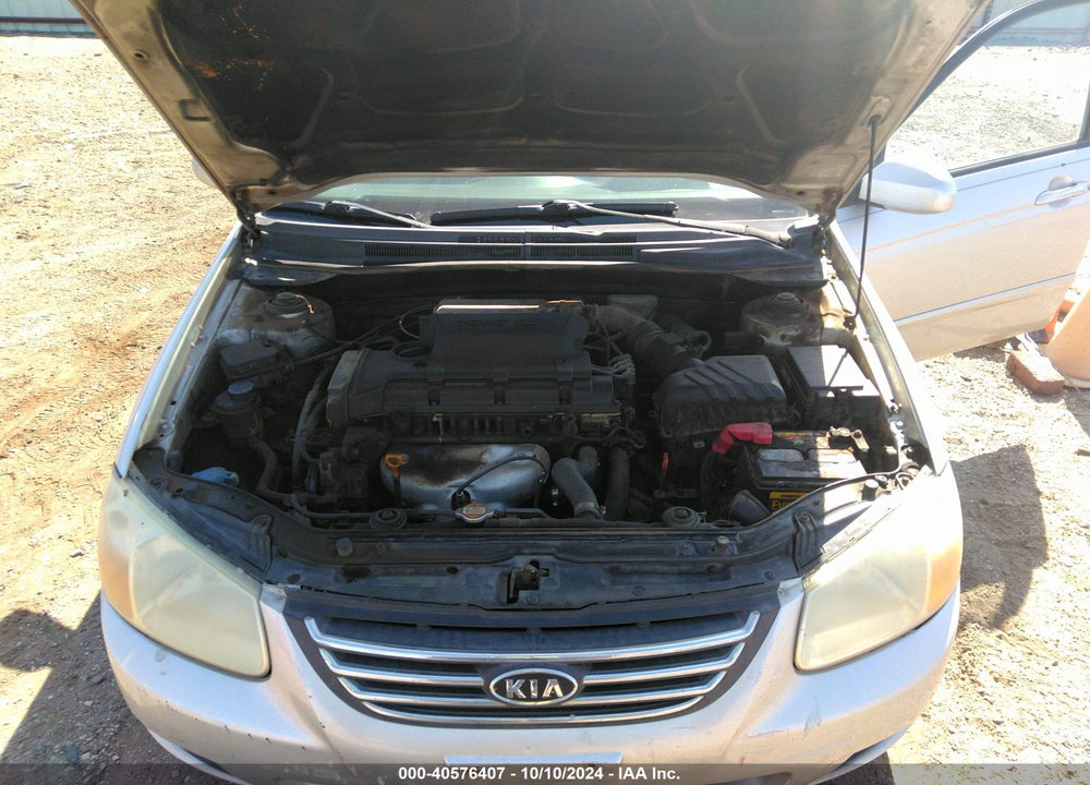 2008 KIA SPECTRA EX VIN: KNAFE121285551355