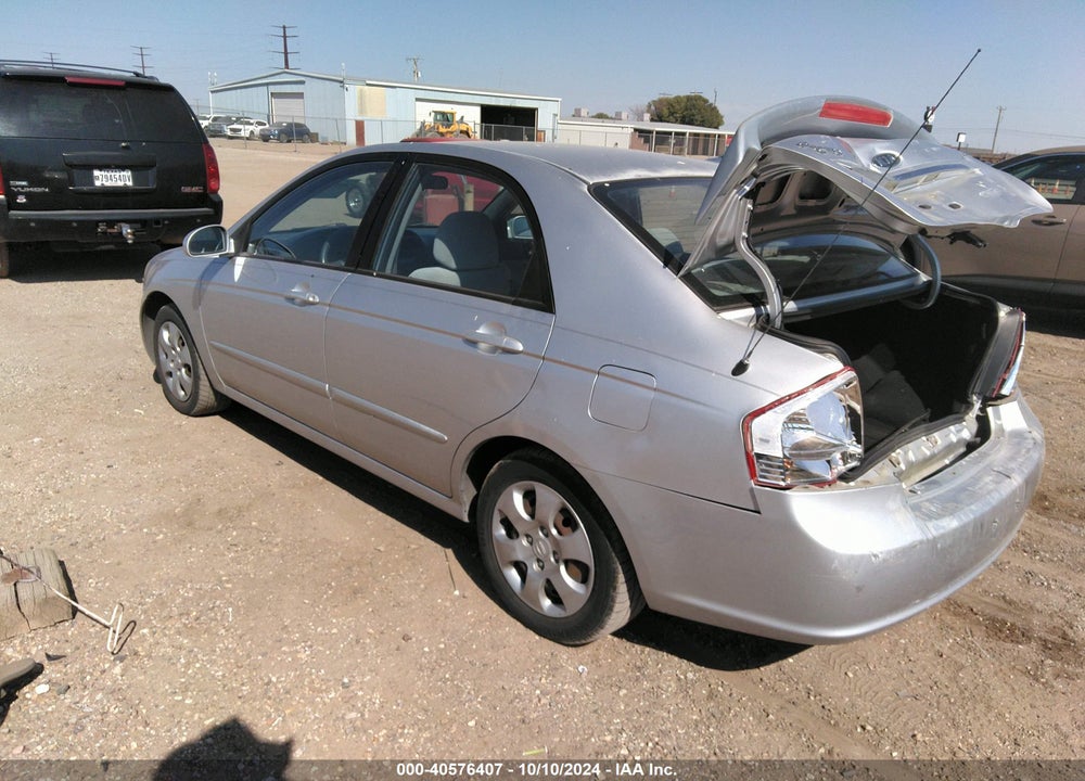 2008 KIA SPECTRA EX VIN: KNAFE121285551355