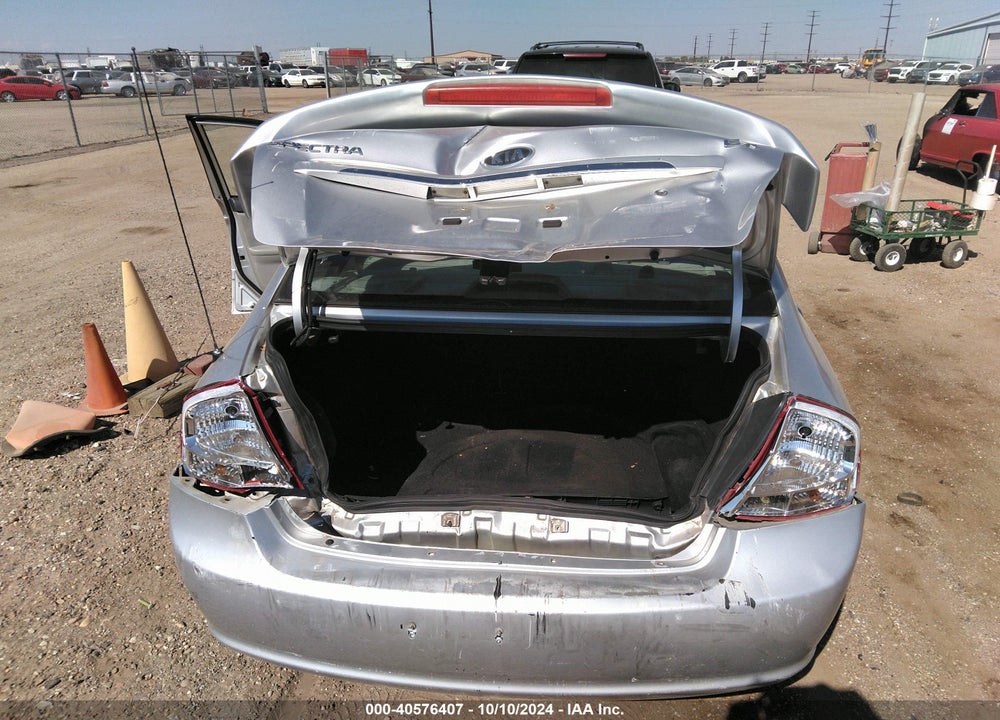 2008 KIA SPECTRA EX VIN: KNAFE121285551355
