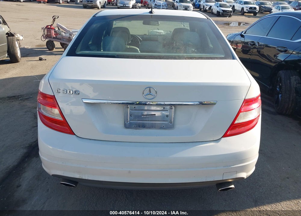 2010 MERCEDES-BENZ C 300 LUXURY/SPORT VIN: WDDGF5EB1AR090699
