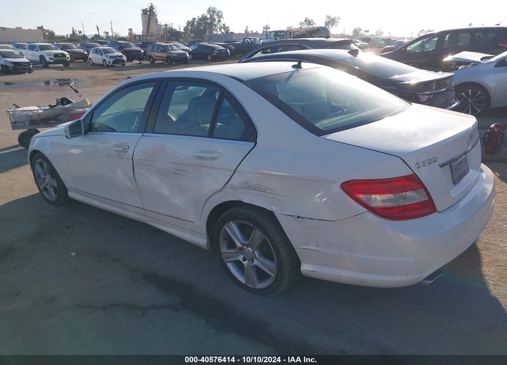 2010 MERCEDES-BENZ C 300 LUXURY/SPORT VIN: WDDGF5EB1AR090699