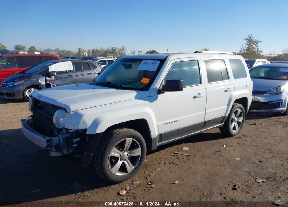 2017 JEEP PATRIOT HIGH ALTITUDE 4X4 VIN: 1C4NJRFB0HD177569