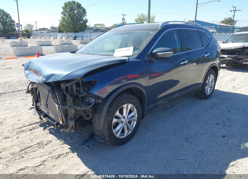 2015 NISSAN ROGUE SV VIN: 5N1AT2MV4FC766880