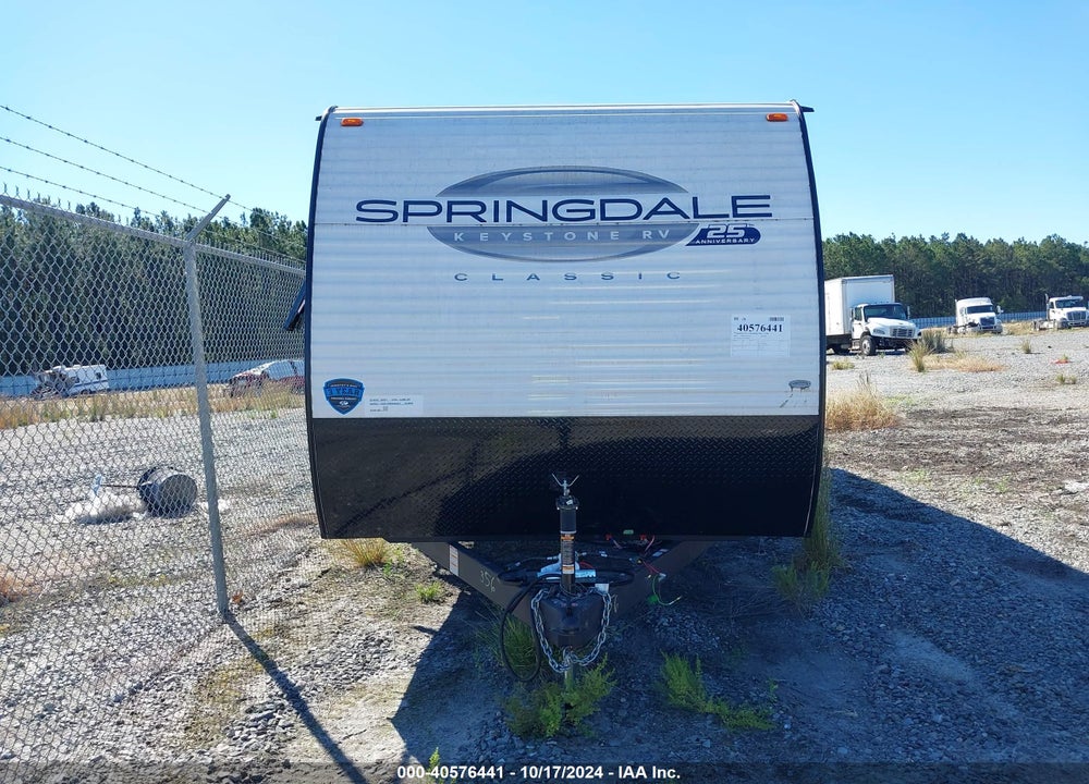 2024 SPRINGDALE KEYSTONE CLASSIC VIN: 4YDTSGM24R7100356