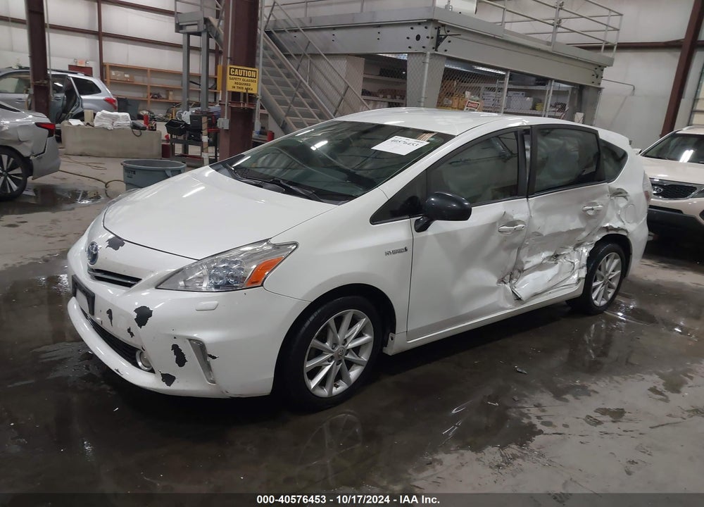 2012 TOYOTA PRIUS V FIVE VIN: JTDZN3EU3C3153609