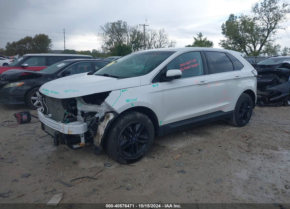 2018 FORD EDGE SEL VIN: 2FMPK4J9XJBB04343