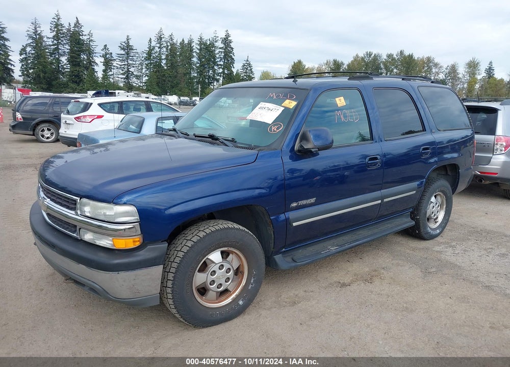 2002 CHEVROLET TAHOE LT VIN: 1GNEK13Z32J152939