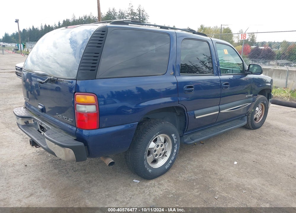 2002 CHEVROLET TAHOE LT VIN: 1GNEK13Z32J152939