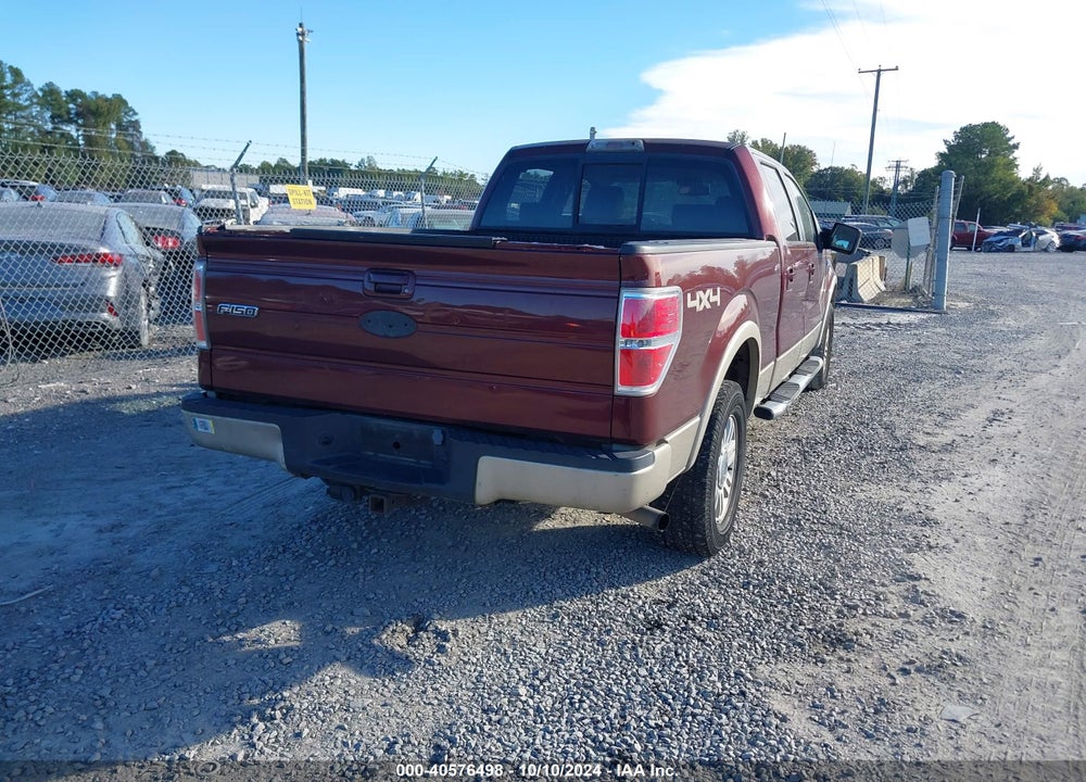 2009 FORD F-150 FX4/KING RANCH/LARIAT/PLATINUM/XL/XLT VIN: 1FTPW14V39FB19731