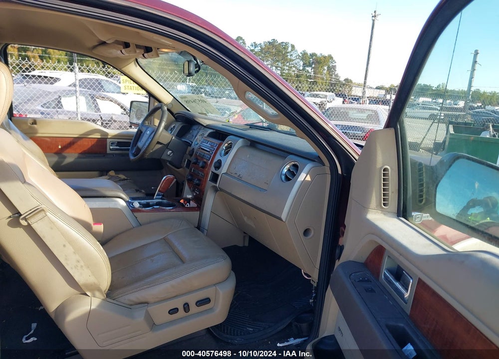 2009 FORD F-150 FX4/KING RANCH/LARIAT/PLATINUM/XL/XLT VIN: 1FTPW14V39FB19731