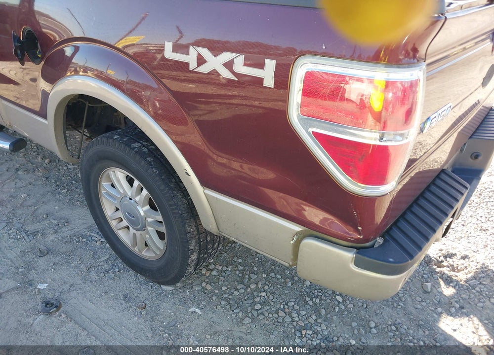 2009 FORD F-150 FX4/KING RANCH/LARIAT/PLATINUM/XL/XLT VIN: 1FTPW14V39FB19731