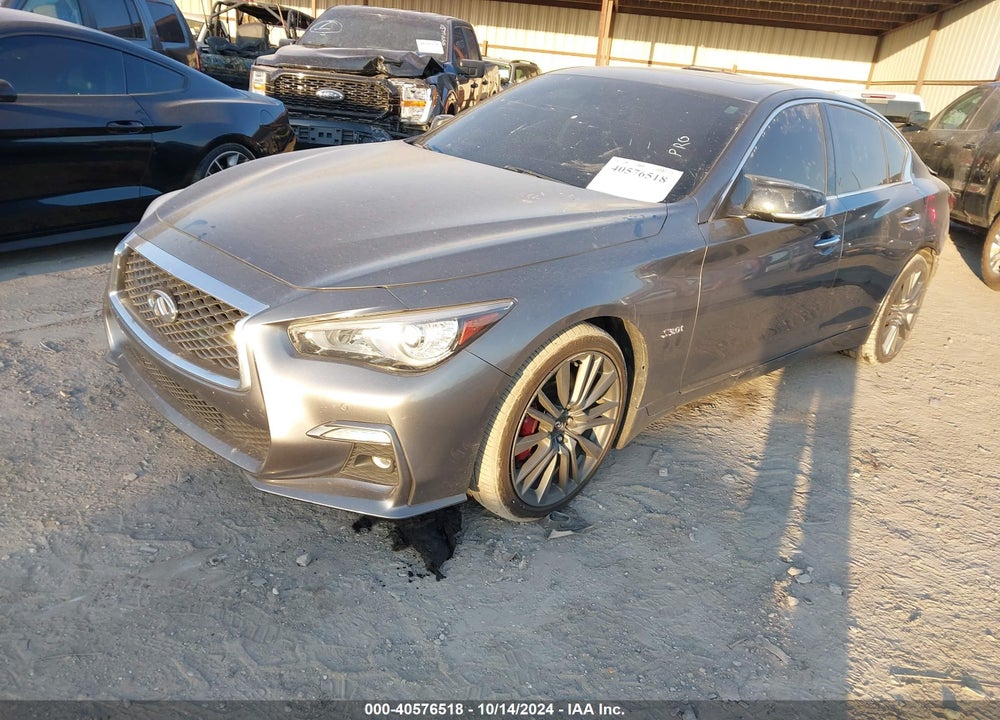 2016 INFINITI Q50 3.0T RED SPORT 400 VIN: JN1FV7AR5GM451061