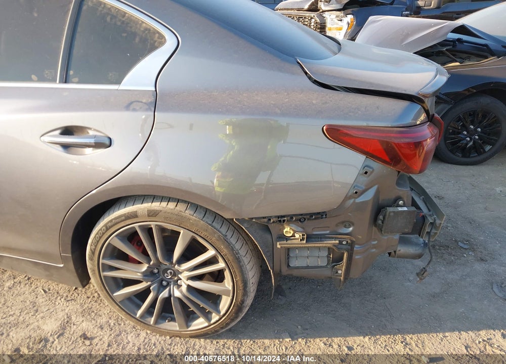 2016 INFINITI Q50 3.0T RED SPORT 400 VIN: JN1FV7AR5GM451061