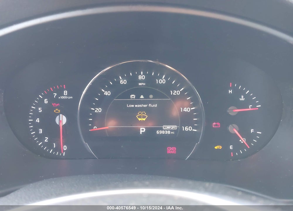 2020 KIA SORENTO 3.3L EX VIN: 5XYPH4A55LG700829
