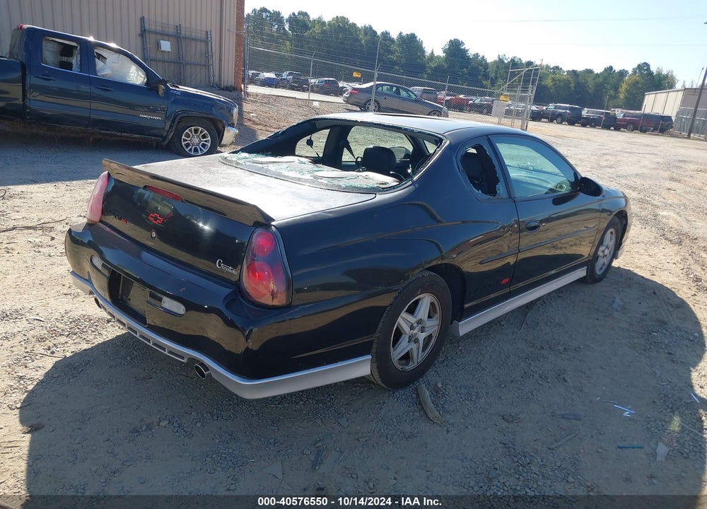 2003 CHEVROLET MONTE CARLO SS VIN: 2G1WX15K239166819