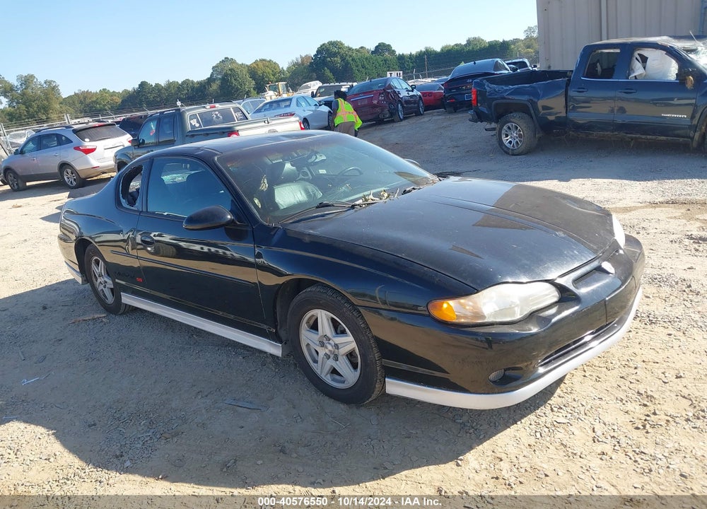 2003 CHEVROLET MONTE CARLO SS VIN: 2G1WX15K239166819