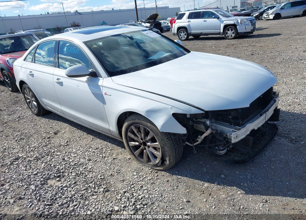 2013 AUDI A6 3.0T PREMIUM VIN: WAUFGAFCXDN129558