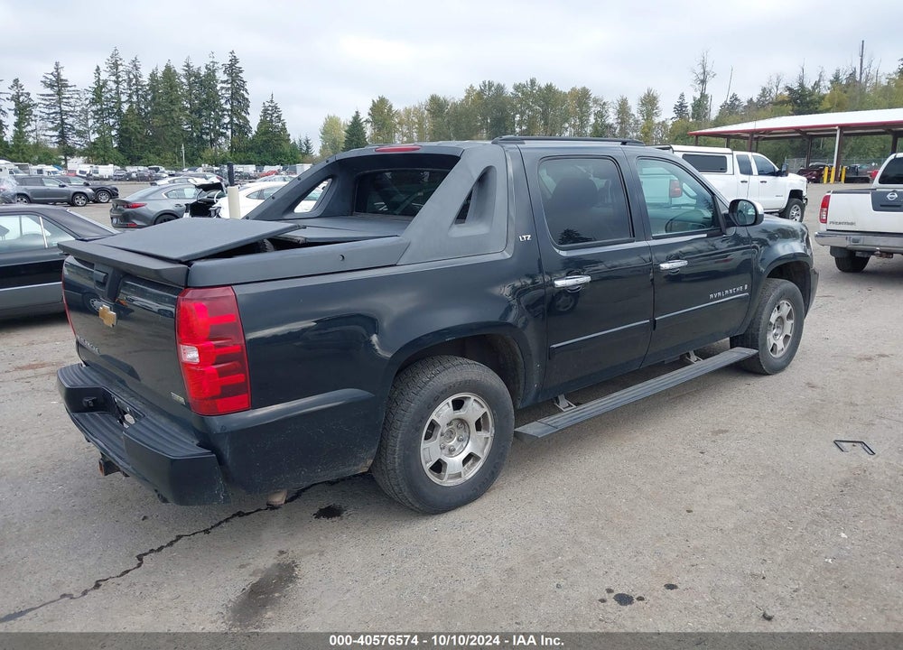 2008 CHEVROLET AVALANCHE 1500 LTZ VIN: 3GNFK12348G130878