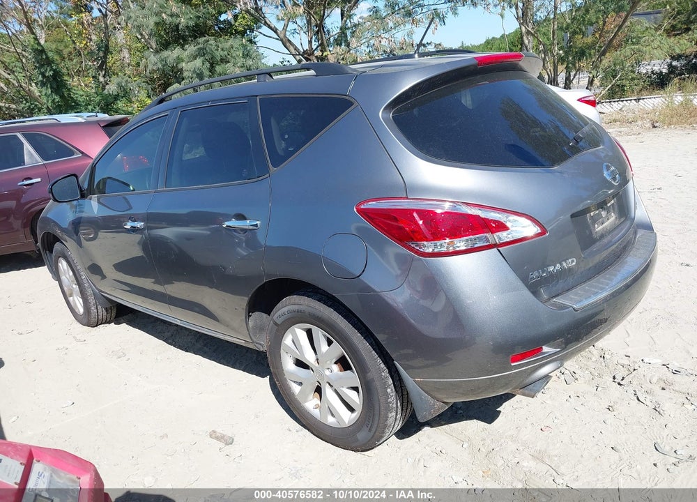 2014 NISSAN MURANO SL VIN: JN8AZ1MUXEW421567