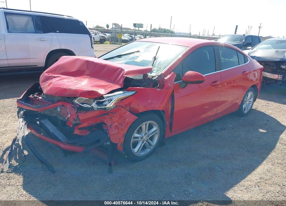 2018 CHEVROLET CRUZE LT AUTO VIN: 1G1BE5SMXJ7248085