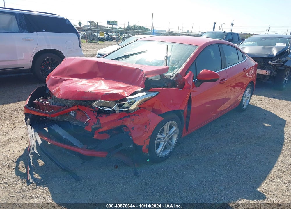 2018 CHEVROLET CRUZE LT AUTO VIN: 1G1BE5SMXJ7248085