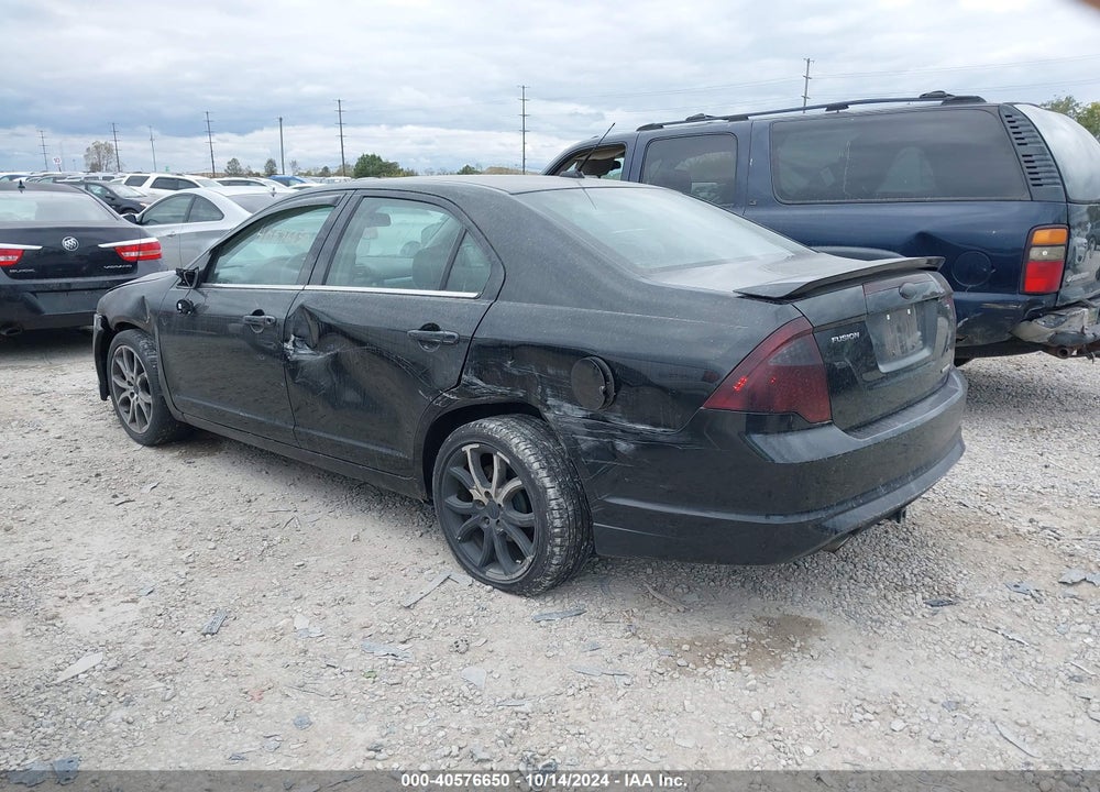 2011 FORD FUSION SE VIN: 3FAHP0HG0BR165488