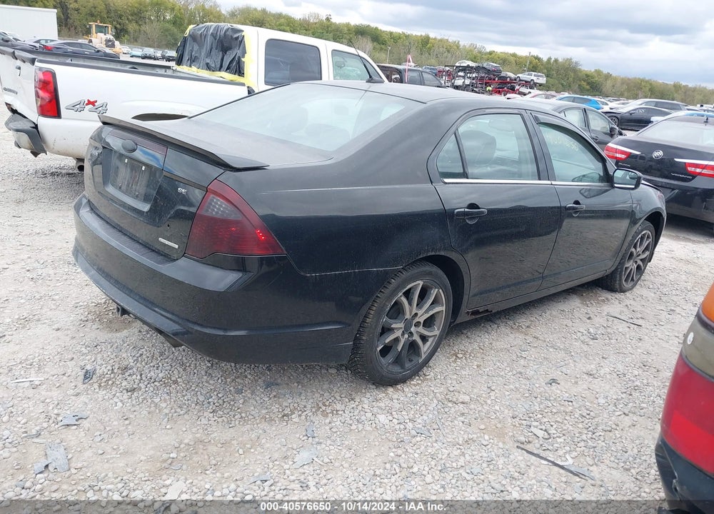 2011 FORD FUSION SE VIN: 3FAHP0HG0BR165488