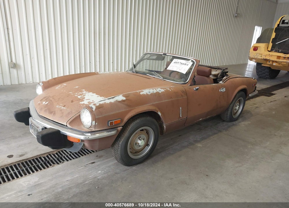 1976 TRIUMPH SPITFIRE VIN: FM51176U