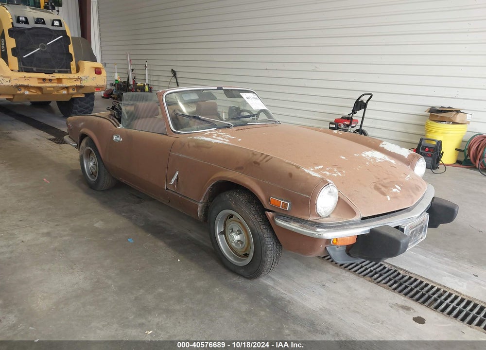 1976 TRIUMPH SPITFIRE VIN: FM51176U