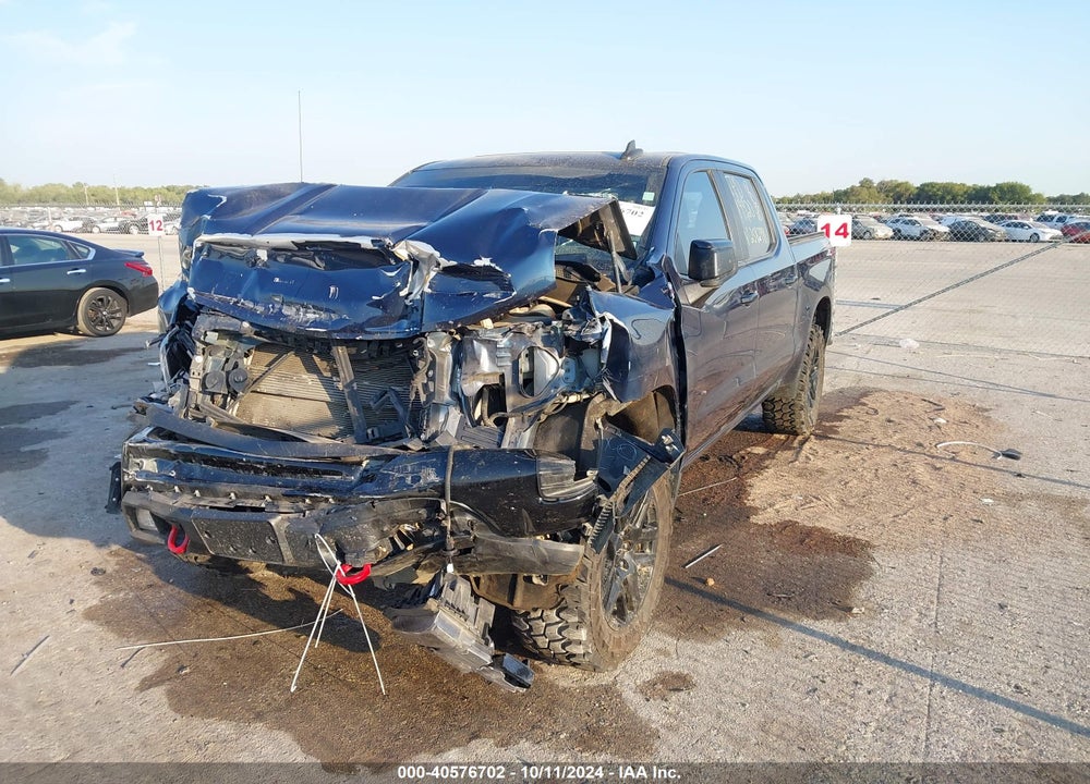 2021 CHEVROLET SILVERADO 1500 4WD SHORT BED LT TRAIL BOSS VIN: 3GCPYFED2MG258298