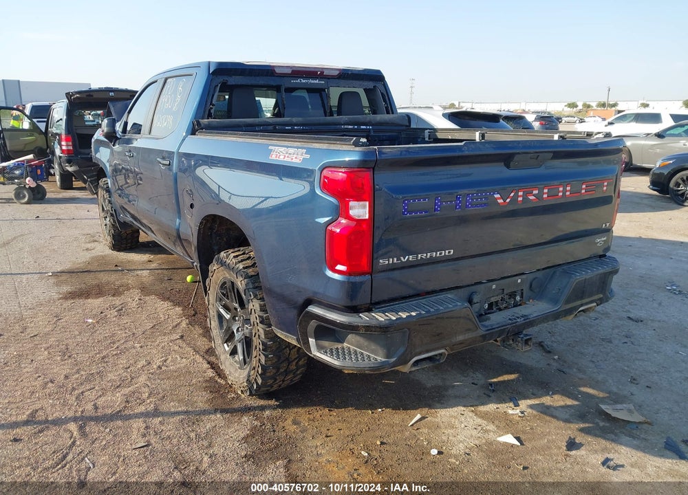 2021 CHEVROLET SILVERADO 1500 4WD SHORT BED LT TRAIL BOSS VIN: 3GCPYFED2MG258298