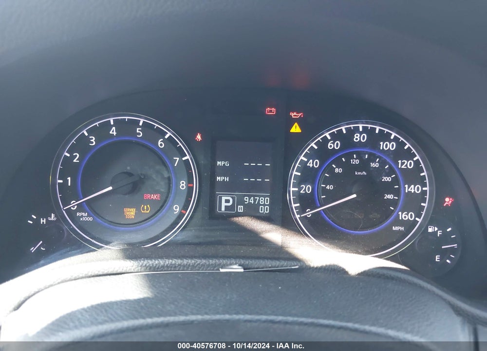2013 INFINITI G37 JOURNEY VIN: JN1CV6APXDM725054