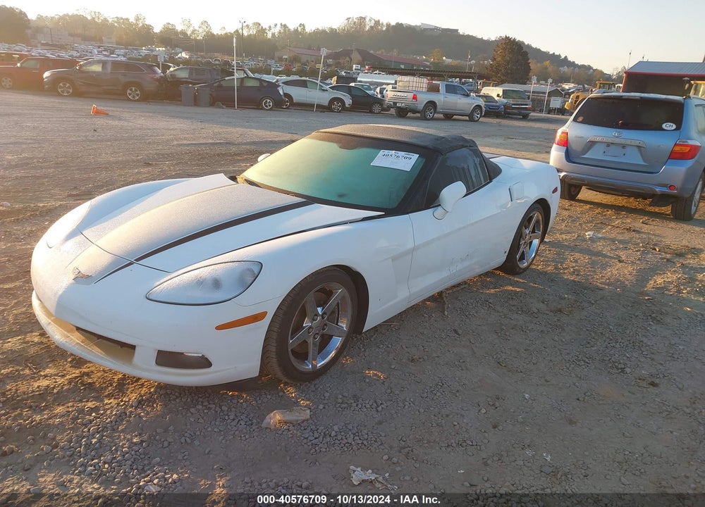 2007 CHEVROLET CORVETTE VIN: 1G1YY36U575129512