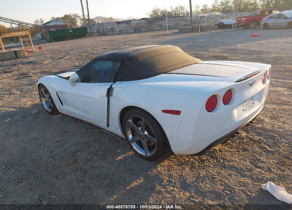 2007 CHEVROLET CORVETTE VIN: 1G1YY36U575129512