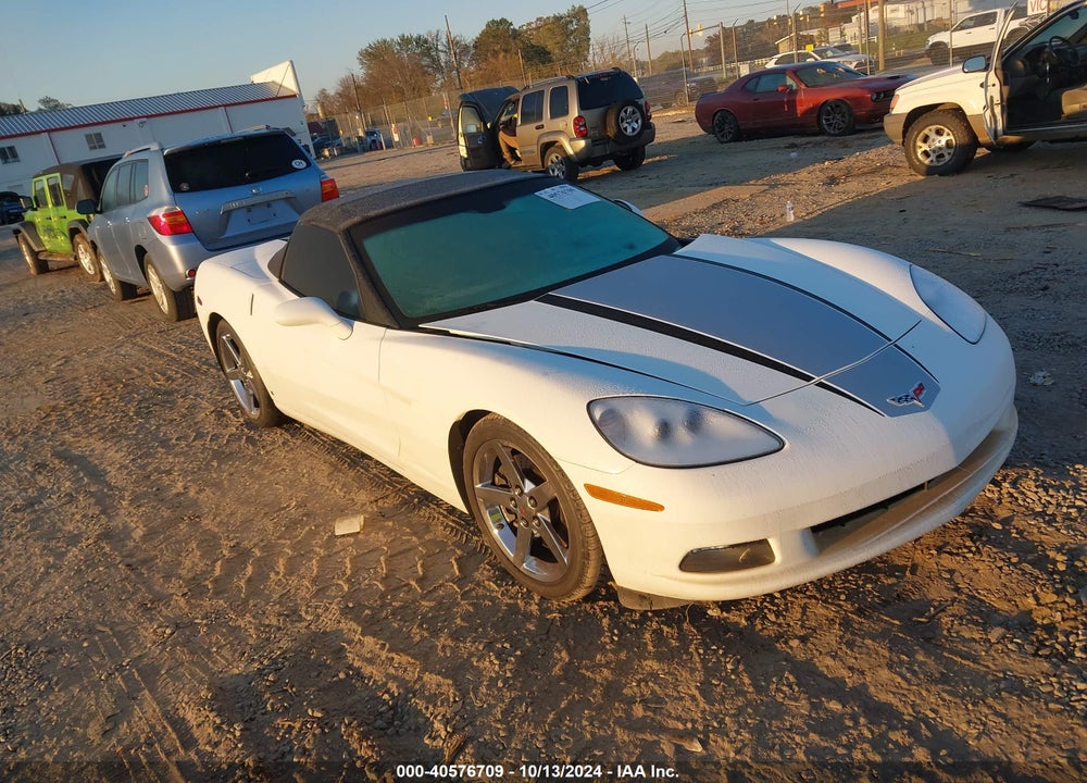 2007 CHEVROLET CORVETTE VIN: 1G1YY36U575129512