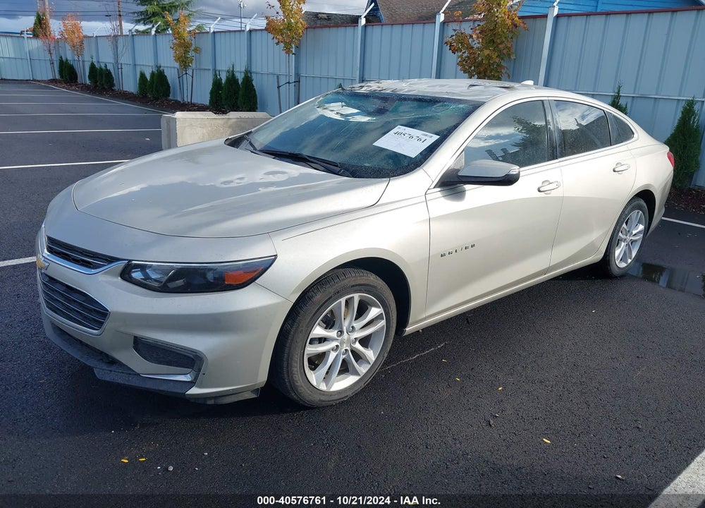 2016 CHEVROLET MALIBU VIN: 1G1ZE5ST8GF329333