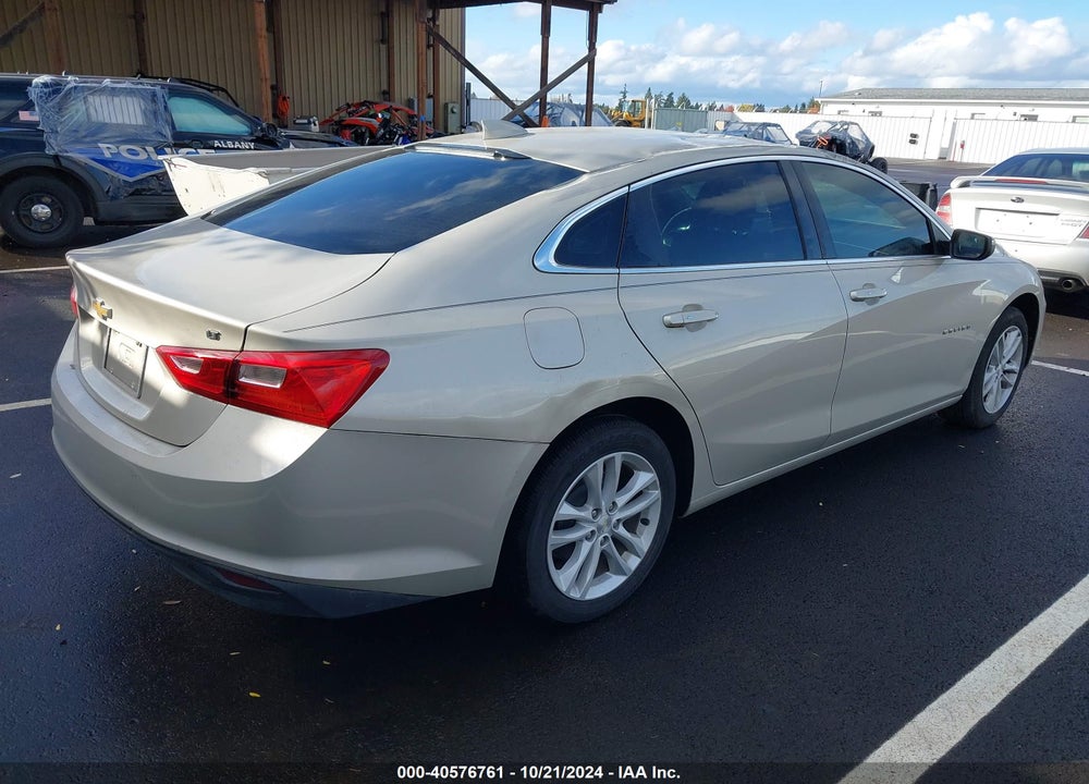 2016 CHEVROLET MALIBU VIN: 1G1ZE5ST8GF329333