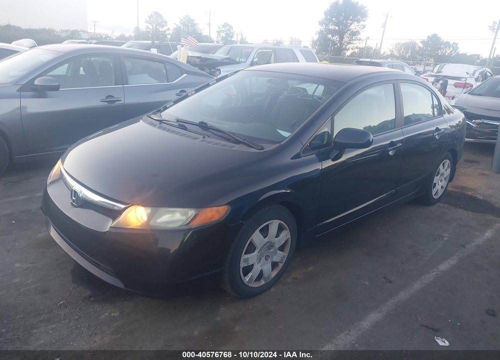 2008 HONDA CIVIC LX VIN: 1HGFA16558L078172
