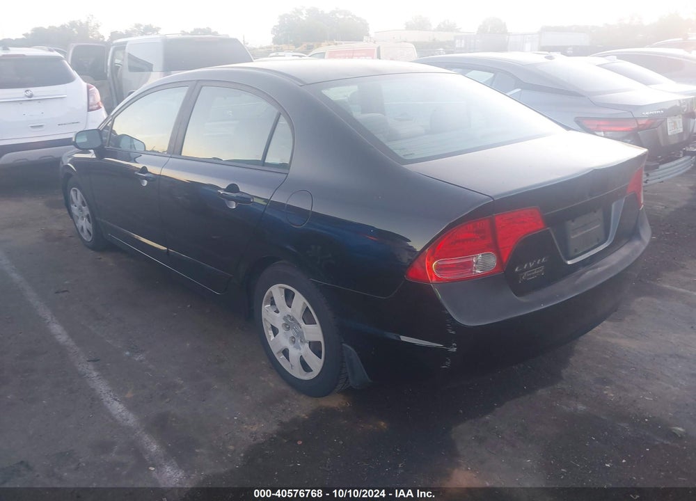 2008 HONDA CIVIC LX VIN: 1HGFA16558L078172