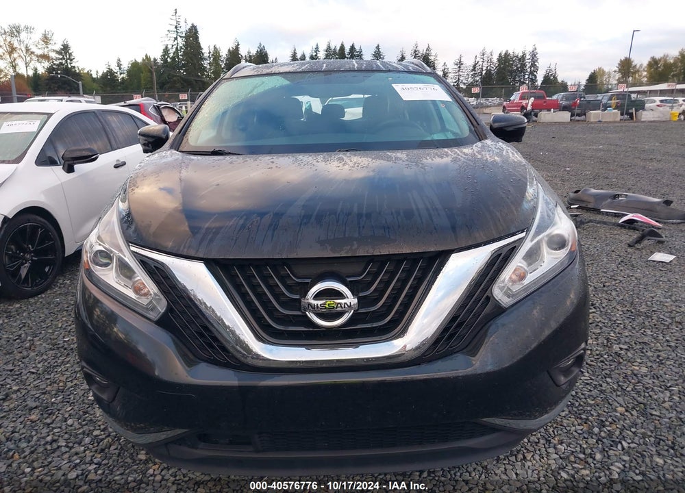 2017 NISSAN MURANO PLATINUM VIN: 5N1AZ2MH1HN188494