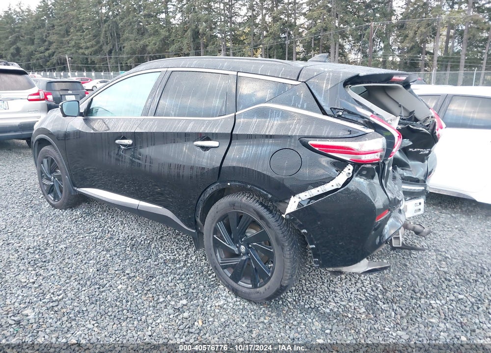 2017 NISSAN MURANO PLATINUM VIN: 5N1AZ2MH1HN188494