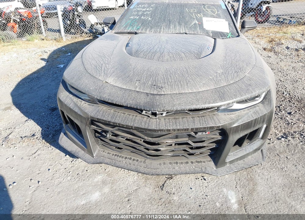 2017 CHEVROLET CAMARO ZL1 VIN: 1G1FK1R6XH0195515