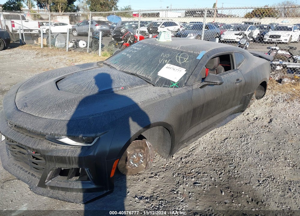 2017 CHEVROLET CAMARO ZL1 VIN: 1G1FK1R6XH0195515